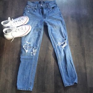 Aeropostale mom jeans